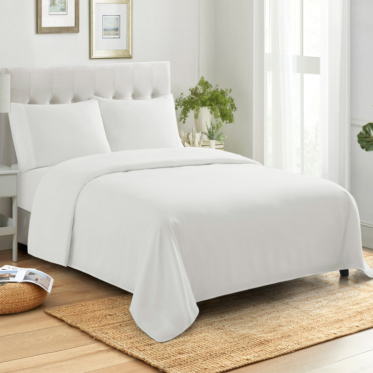 Eider & Ivory™ Maelynn Egyptian Cotton Percale Sheet Set Wayfair